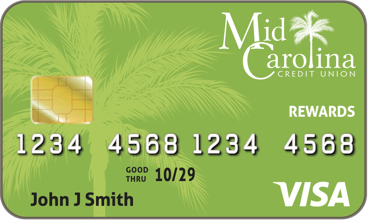 Platinum Rewards Visa from Mid Carolina Credit Union
